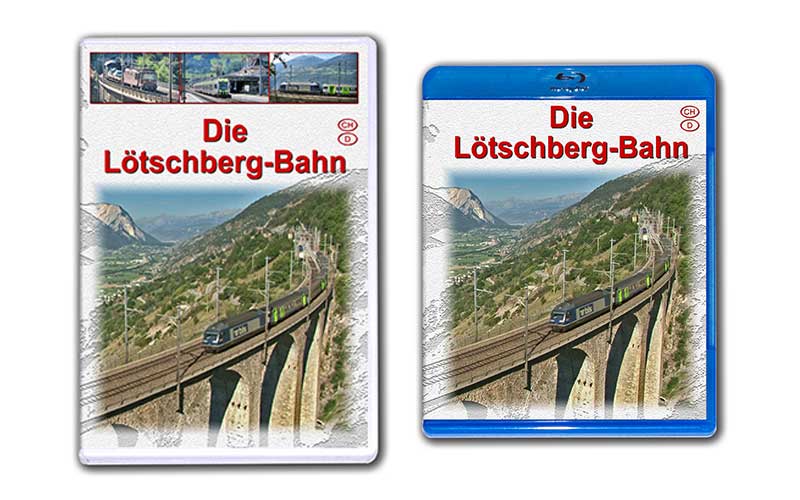 DVD und Bluray-Disc «Die Lötschberg-Bahn»